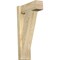Ekena Millwork Traditional Block Rough Sawn Outlooker, Douglas Fir, 6"W x 14"D x 26"H OUT06X14X26TRA05RDF - alternate 1